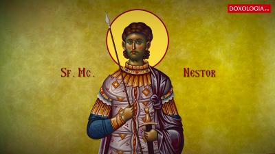Troparul Sfântului Mucenic Nestor Troparul Sfântului Mucenic Nestor