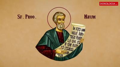 Troparul Sfântului Proroc Naum