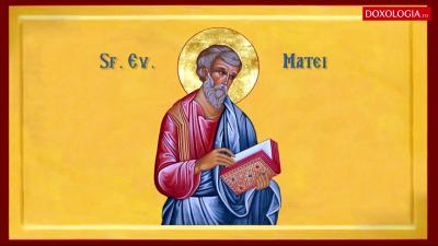 Troparul Sfântului Apostol și Evanghelist Matei