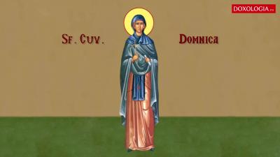 Troparul Sfintei Cuvioase Domnica Troparul Sfintei Cuvioase Domnica