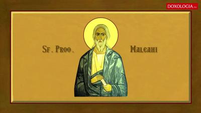 Troparul Sfântului Proroc Maleahi Troparul Sfântului Proroc Maleahi