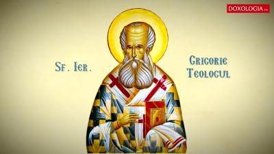 Troparul Sfântului Ierarh Grigorie Teologul, Arhiepiscopul Constantinopolului