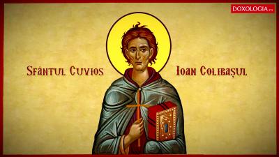 Troparul Sfântului Cuvios Ioan Colibașul