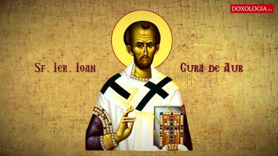 Troparul Sfântului Ierarh Ioan Gură de Aur, Arhiepiscopul Constantinopolului