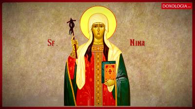 Sfânta Nina (Video) Troparul Sfintei Nina, cea întocmai cu Apostolii şi luminătoarea Georgiei