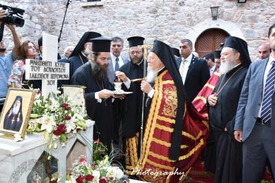 Proclamarea canonizării Sfântului Iacov Tsalikis în Evia
