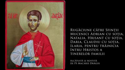 Rugăciune către sfinții căsătoriți pentru trăinicia întru Hristos a tinerelor familii