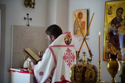 (Foto) Sărbătoarea Sfinților Mucenici Epictet și Astion, la Paraclisul Centrului Episcopal din Stockholm