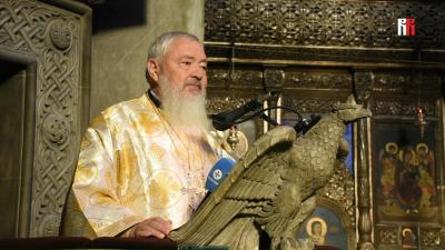 (Video) Maica Domnului se pregătește pentru nașterea Domnului Hristos intrând în templu – IPS Andrei