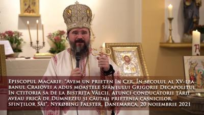 (Video) „Avem un prieten în cer” – PS Macarie