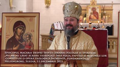 (Video) Viața, faptele și minunile Sfinților Ierarhi Nicolae și Spiridon constituie o operă teologică întrupată, fundamentală!&quot;