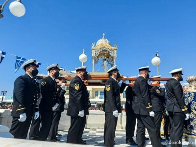 (Foto) Sărbătoarea Bunei Vestiri în Insula Tinos, Grecia 2022