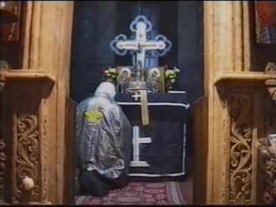 (Video) Din arhivă, pentru suflet: Slujba Canonului Mare, săvârșită de Părintele Sofian Boghiu (1998)