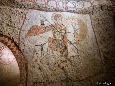 Capela „Sfântul Vasile” din Muzeul în aer liber Goreme – Turcia / Foto: Magda Buftea Capela „Sfântul Vasile” din Muzeul în aer liber Goreme – Turcia