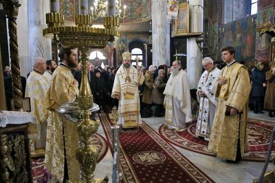 (Video) Slujire arhierească la Biserica Bărboi