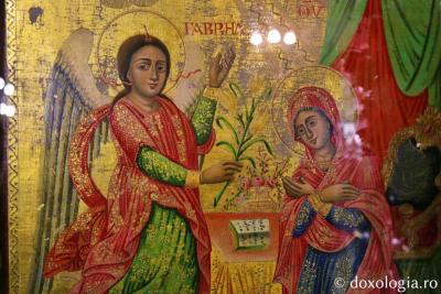 (Video) Sărbătoarea Bunei Vestiri la Mănăstirea Durău din județul Neamț