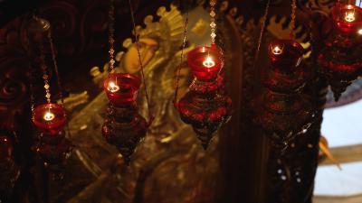 (Video) „Cămara Ta, Mântuitorul Meu, o văd împodobită…”: clipe de taină la Mănăstirea Pângărați