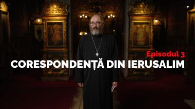 (Video) Pr. Constantin Necula: Hristos-Domnul alege moartea ca să ne vindece de moarte (Corespondență din Ierusalim, ep. 3)