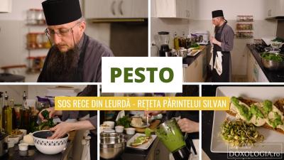 (Video) Pesto (sos rece din leurdă) – rețeta simplă și rapidă a părintelui Silvan de la Sihăstria