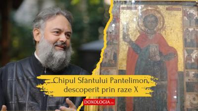 (Video) Minune sau coincidenţă? Chipul Sfântului Pantelimon, descoperit prin raze X într-o icoană veche – povestea bisericii „ascunse” din centrul Iașului
