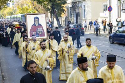 La pas, alături de prietenii lui Hristos: Calea Sfinților, pe străzile din Capitală