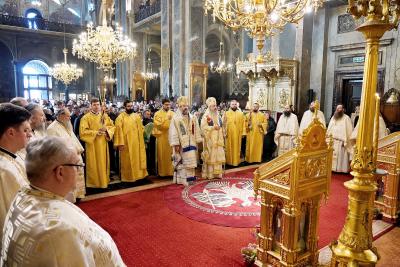 Rugăciune și binecuvântare în Duminica Ortodoxiei, la Catedrala Mitropolitană din Iași