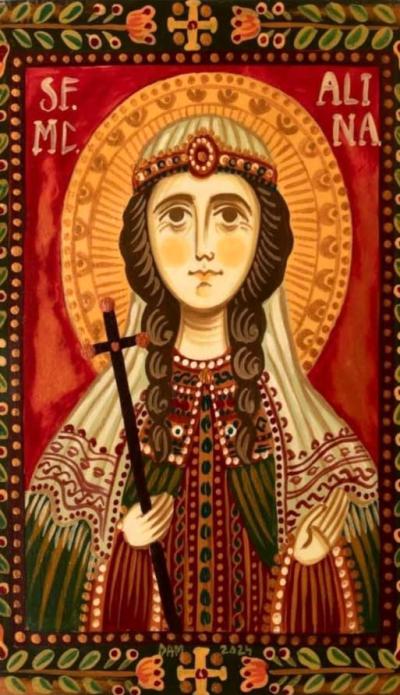 Sfânta Muceniță Alina