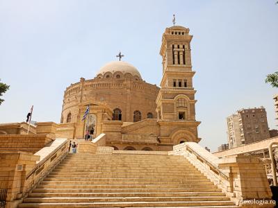 Biserica „Sfântul Mare Mucenic Gheorghe” din Cairo – unul dintre monumentele cele mai reprezentative ale ortodoxiei africane