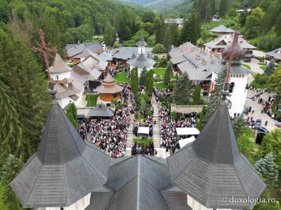 În zbor peste Sihăstria Sfinților Cleopa și Paisie – 7 august 2025