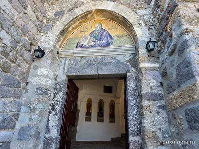 Mănăstirea „Sfântul Ioan Teologul” din Insula Patmos, considerată cea mai importantă mănăstire de la Marea Egee