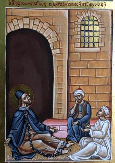 Sfântul Noul Mucenic Constantin din Rodos