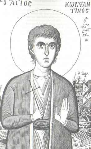 Sfântul Mucenic Constantin din Rodos