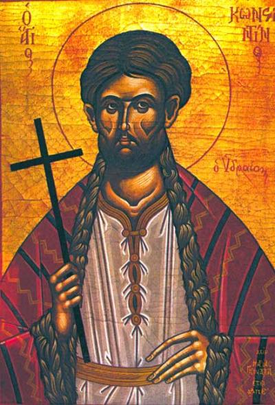 Sfântul Noul Mucenic Constantin din Rodos