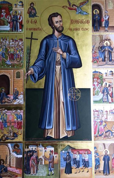 Sfântul Noul Mucenic Constantin din Rodos