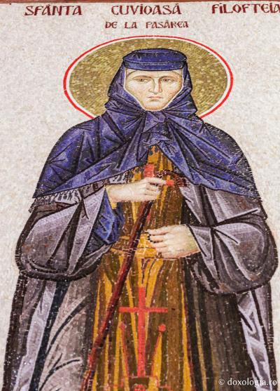 Sfânta Cuvioasă Filofteia de la Pasărea, mama Sfântului Ierarh Calinic de la Cernica