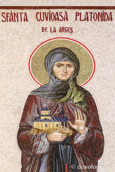 Sfânta Cuvioasă Platonida de la Argeș (fosta Despina Milița, soția Sfântului Voievod Neagoe Basarab)