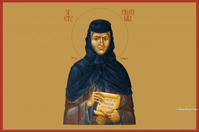 Sfânta Cuvioasă Filotimia de la Râmeț