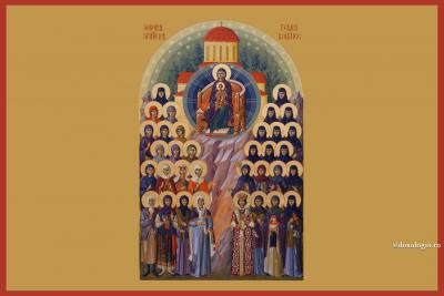 Icoana celor 16 Sfinte femei românce