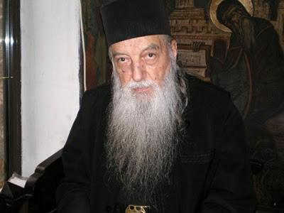 Părintele Hrisostom Dănilă de la Mănăstirea Bucium
