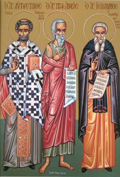 Sfântul Proroc Amos, Fericiții Ieronim și Augustin