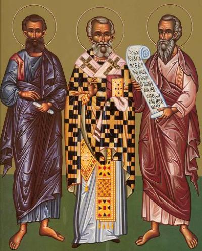Sfinții Apostoli Ruf și Agav și Sfântul Ierarh Celestin
