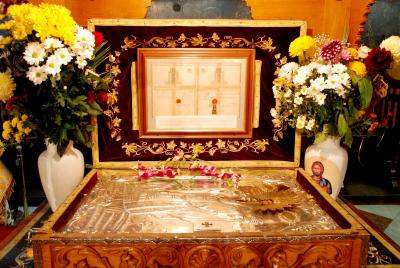 Moaștele Sfântului Ierarh Spiridon - Biserica „Sfântul Spiridon – Nou” din București