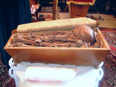 Moaștele Sfântului Cuvios Onufrie de la Vorona