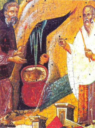 A treia aflare a Capului Sfântului Ioan, Înaintemergătorul și Botezătorul Domnului