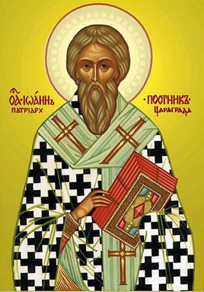 Sfântul Ierarh Ioan Postitorul, Patriarhul Constantinopolului