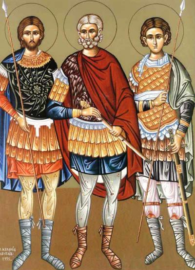 Sfinții Mucenici Prov, Andronic și Tarah