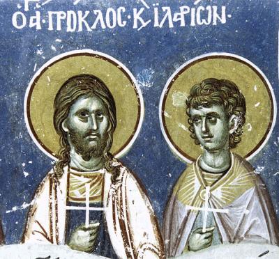Sfântul Mucenic Proclu și Sfântul Mucenic Ilarie