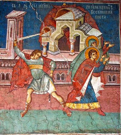 Martiriul Sfinților Mucenici Zenovie, Episcopul Ciliciei și sora sa Zenovia