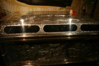 Moaștele Sfântului Cuvios Antonie cel Nou de la Veria