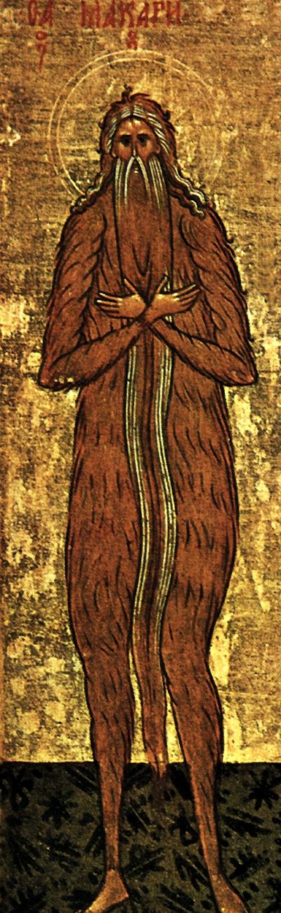 Sfântul Cuvios Macarie Alexandrinul